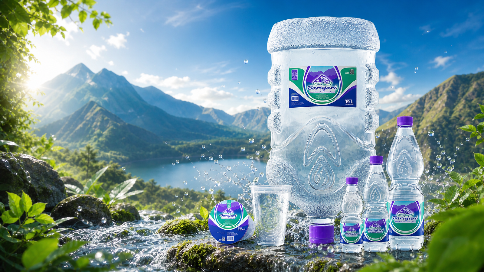 Produk Barujari — Air Mineral dari Gunung Rinjani